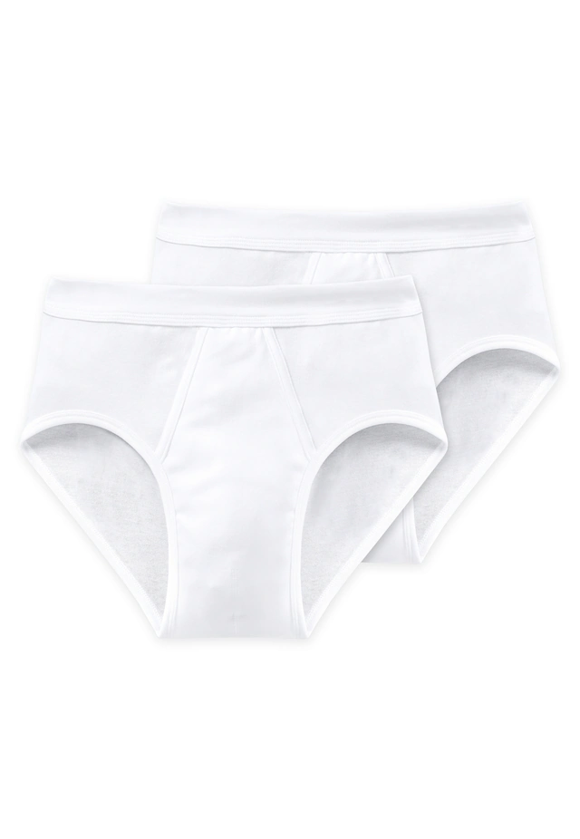 Schiesser Slip »Essentials« 2er-Pack, mit komfortablem Softbund