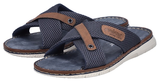 Rieker Pantolette Sommerschuh, Hausschuh, Strandschuh zum Schlupfen