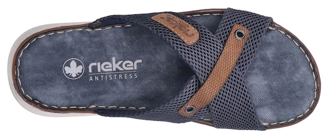 Rieker Pantolette Sommerschuh, Hausschuh, Strandschuh zum Schlupfen