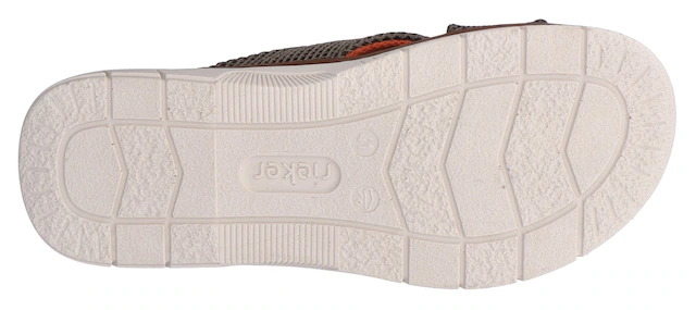 Rieker Pantolette Sommerschuh, Hausschuh, Strandschuh zum Schlupfen