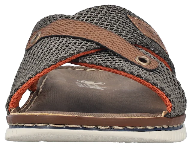Rieker Pantolette Sommerschuh, Hausschuh, Strandschuh zum Schlupfen