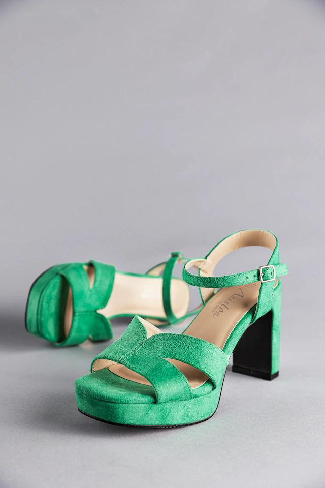 Aniston SHOES High-Heel-Sandalette Sommerschuh, Abendsandale, Plateau