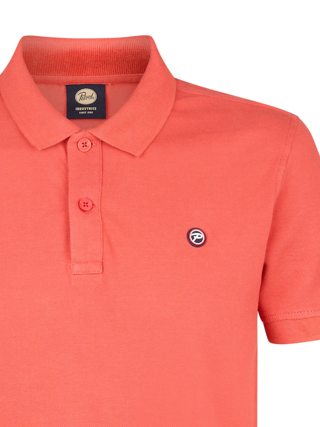 Petrol Industries Poloshirt mit Logo Stickerei