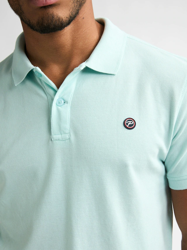 Petrol Industries Poloshirt mit Logo Stickerei