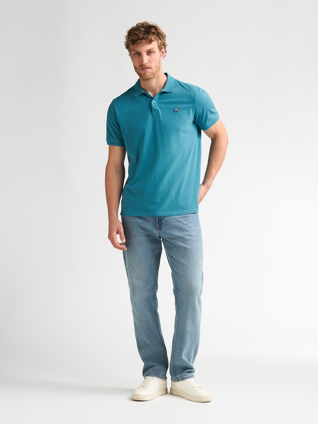 Petrol Industries Poloshirt mit Logo Stickerei