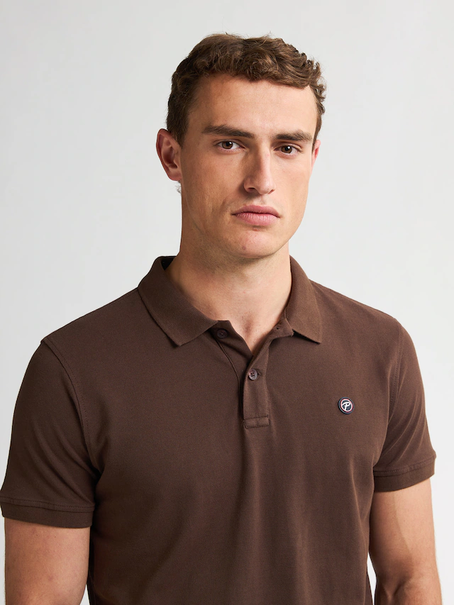 Petrol Industries Poloshirt mit Logo Stickerei