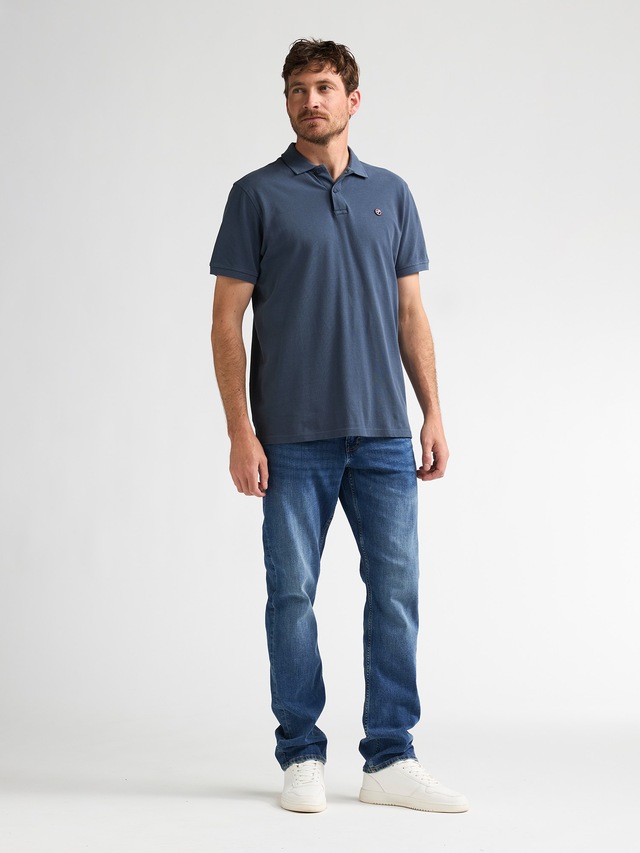 Petrol Industries Poloshirt mit Logo Stickerei