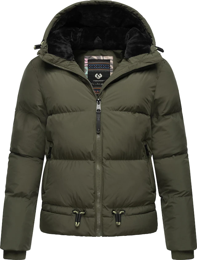 Ragwear Steppjacke »Briony« mit Kapuze Wasserdichte Damen Winterjacke mit Kapuze