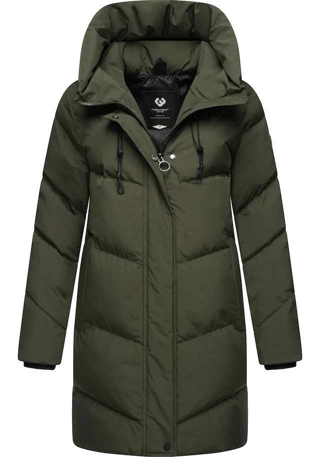 Ragwear Kurzmantel »Avelin« Wasserdichter gesteppter Damen Wintermantel