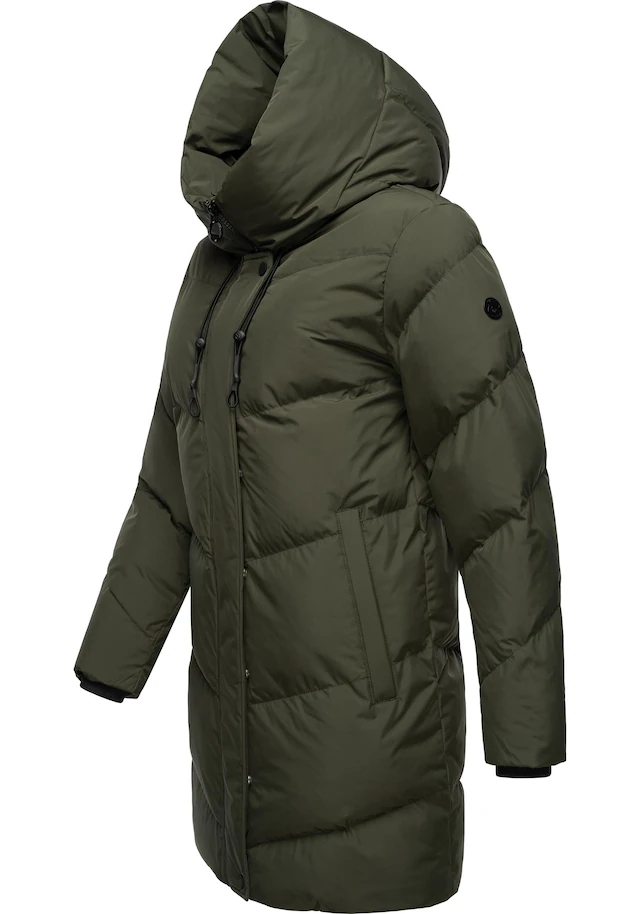 Ragwear Kurzmantel »Avelin« Wasserdichter gesteppter Damen Wintermantel