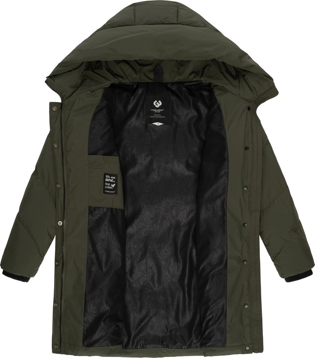 Ragwear Kurzmantel »Avelin« Wasserdichter gesteppter Damen Wintermantel