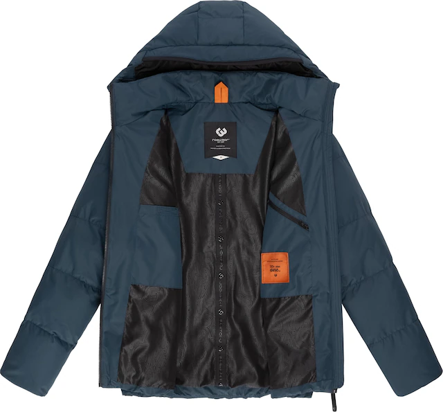Ragwear Steppjacke »Norg« mit Kapuze wasserdichte Herren Winterjacke