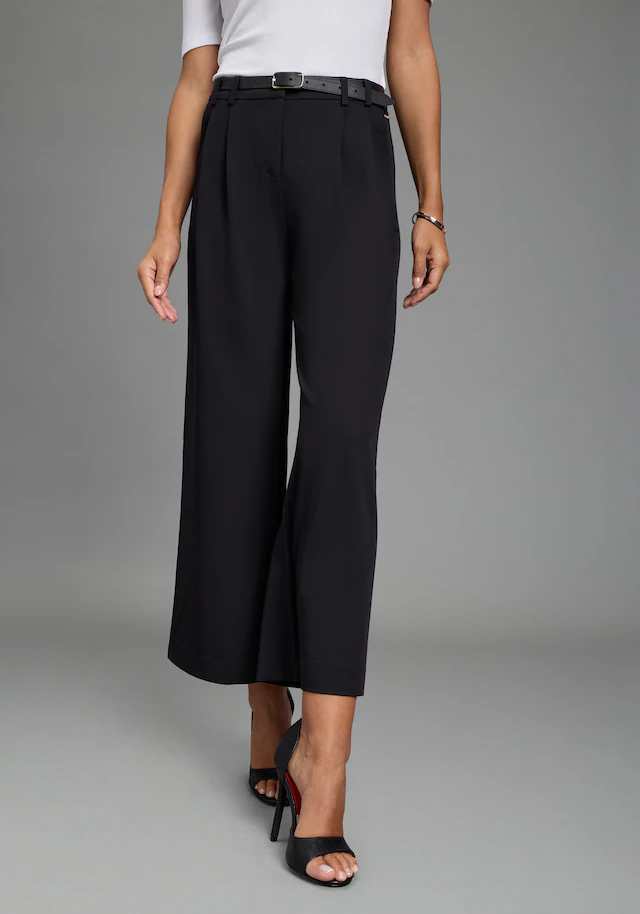 Laura Scott Bundfaltenhose mit weitem Bein