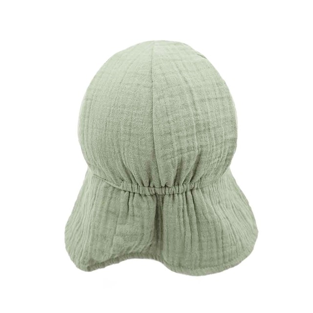 MAXIMO Schirmmütze Musselin, Nackenschutz, Bindeband, Unisex, UV-Schutz