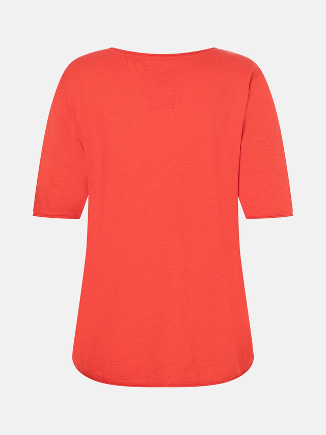 Lieblingsstück Rundhalsshirt »CandiceEP« mit Statement-Stickerei und im Batik-Look