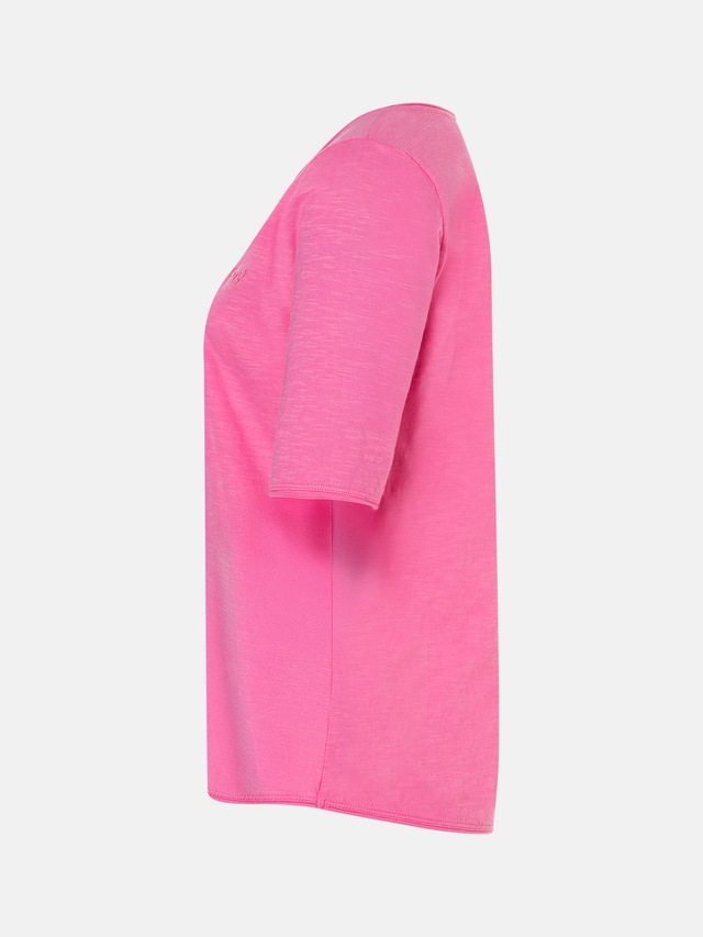 Lieblingsstück Rundhalsshirt »CandiceEP« mit Statement-Stickerei und im Batik-Look
