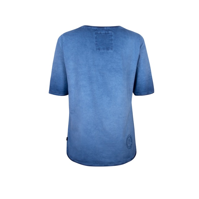 Lieblingsstück Rundhalsshirt »CandiceEP« mit Statement-Stickerei und im Batik-Look