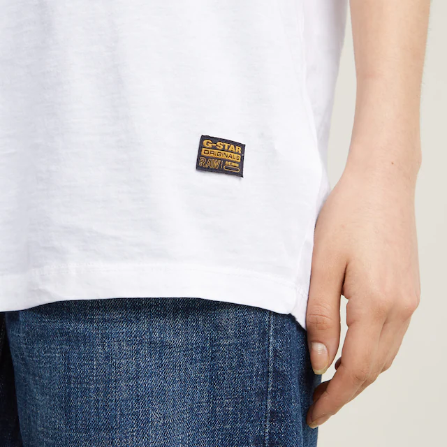 G-STAR T-Shirt »Lash fem loose« mit fixiertem Umschlagsaum