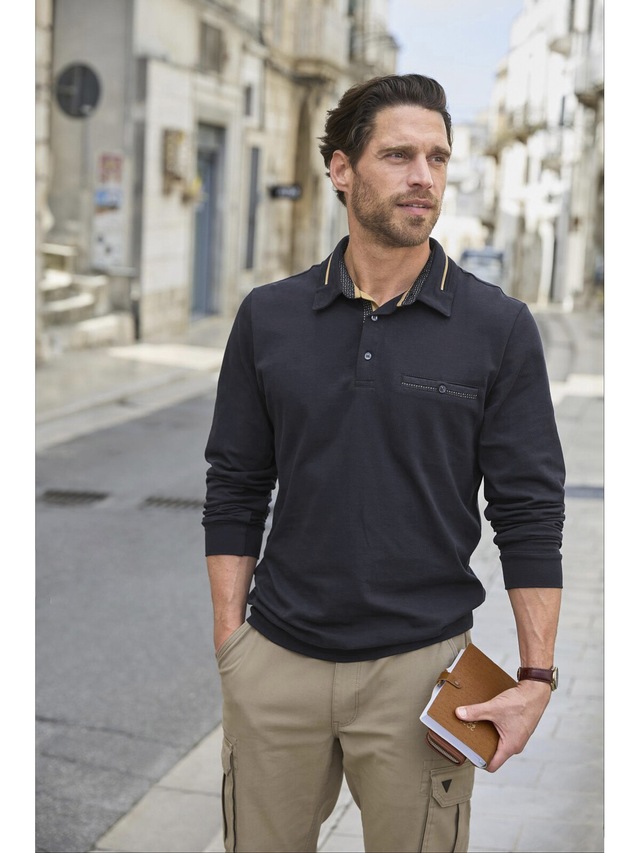 Babista Langarm-Poloshirt »Langarm-Poloshirt DOROCASTI«