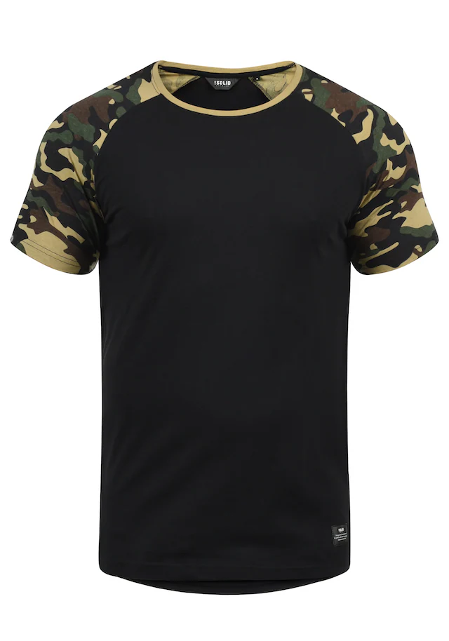 !Solid Rundhalsshirt »Rundhalsshirt SDCahil«