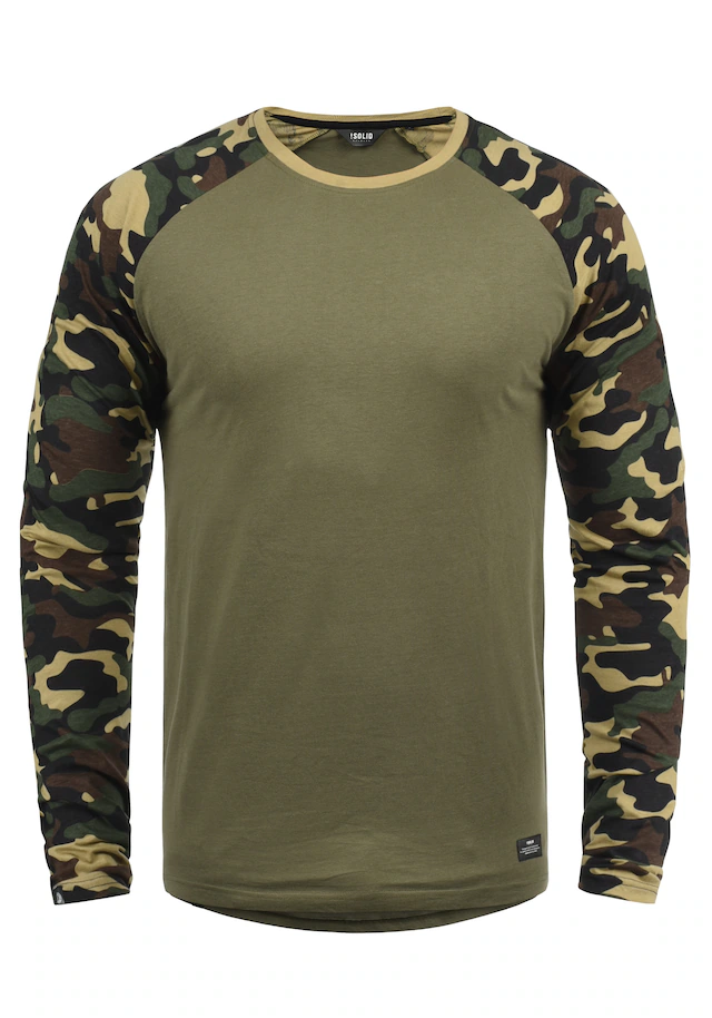!Solid Rundhalsshirt »Rundhalsshirt SDCajus«