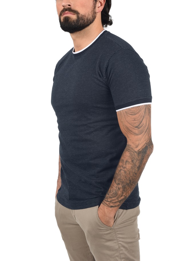 !Solid Rundhalsshirt »Rundhalsshirt SDSaul«