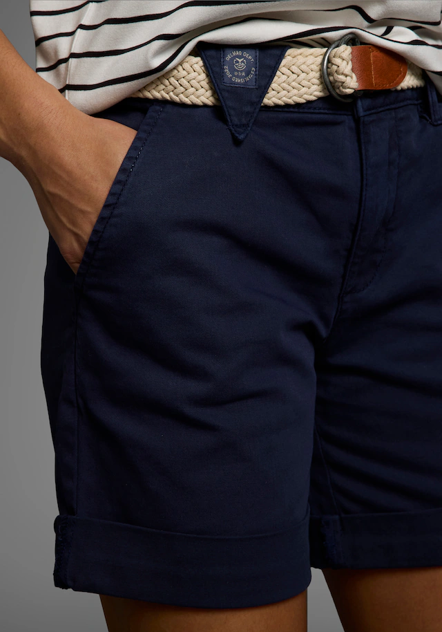 DELMAO Shorts in trendiger Turn-up Form