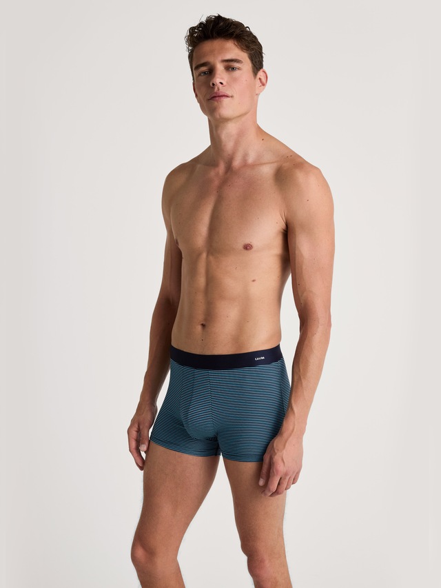 CALIDA Boxershorts »Cotton Code Design« mit weichem Elastikbund, ohne Eingriff