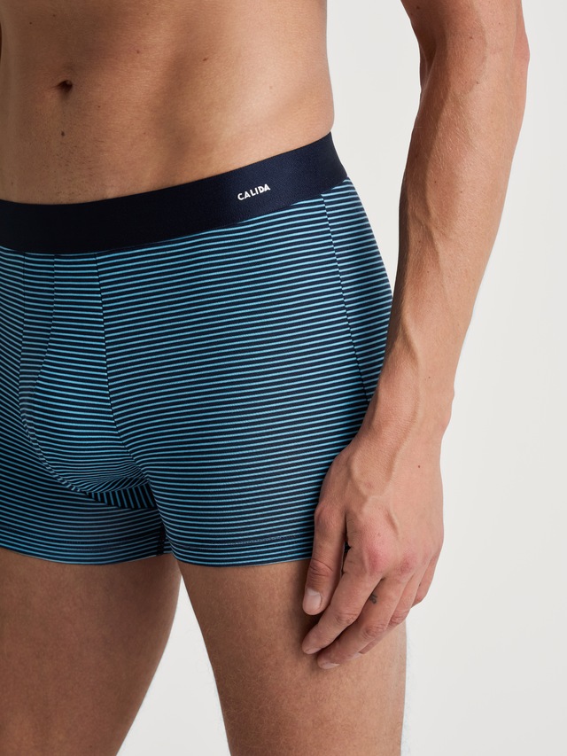 CALIDA Boxershorts »Cotton Code Design« mit weichem Elastikbund, ohne Eingriff
