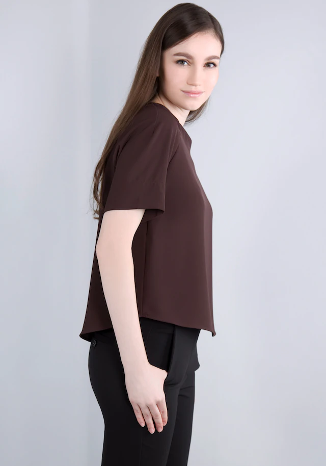 IMPERIAL Rundhalsshirt mit Stretch