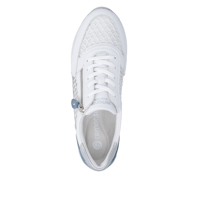 Remonte Plateausneaker , Freiezitschuh, Halbschuh, Schnürschuh, vegan, Kontrastbesatz