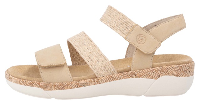 Remonte Keilsandalette Riemchensandale, Bequemschuh, Sommerschuh mit Soft-Fußbett