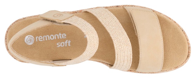 Remonte Keilsandalette Riemchensandale, Bequemschuh, Sommerschuh mit Soft-Fußbett