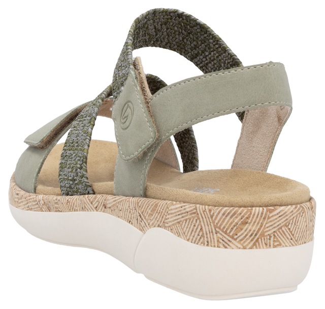 Remonte Keilsandalette Riemchensandale, Bequemschuh, Sommerschuh mit Soft-Fußbett