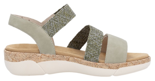 Remonte Keilsandalette Riemchensandale, Bequemschuh, Sommerschuh mit Soft-Fußbett