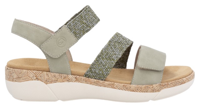 Remonte Keilsandalette Riemchensandale, Bequemschuh, Sommerschuh mit Soft-Fußbett