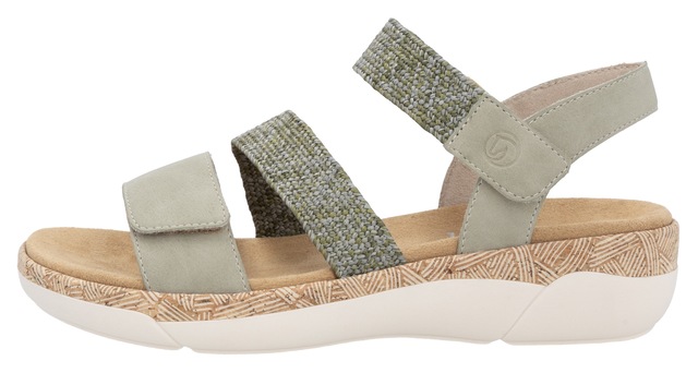 Remonte Keilsandalette Riemchensandale, Bequemschuh, Sommerschuh mit Soft-Fußbett