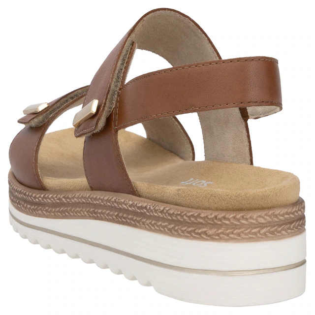 Remonte Keilsandalette Riemchensandale, Bequemschuh mit Schmuckelementen