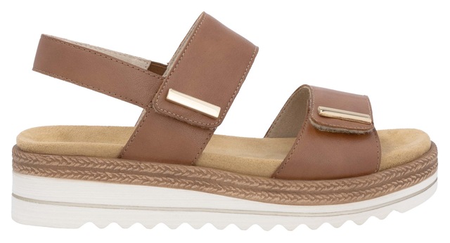 Remonte Keilsandalette Riemchensandale, Bequemschuh mit Schmuckelementen