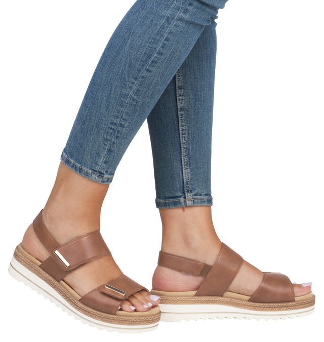 Remonte Keilsandalette Riemchensandale, Bequemschuh mit Schmuckelementen