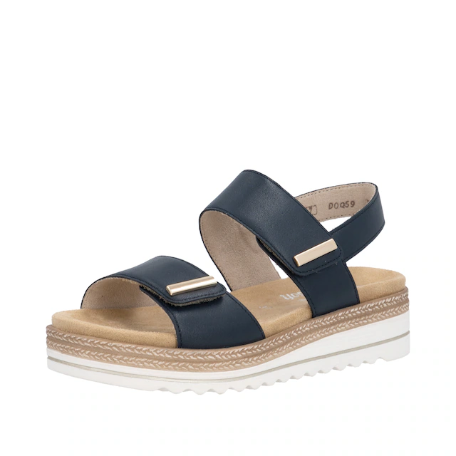 Remonte Keilsandalette Riemchensandale, Bequemschuh mit Schmuckelementen