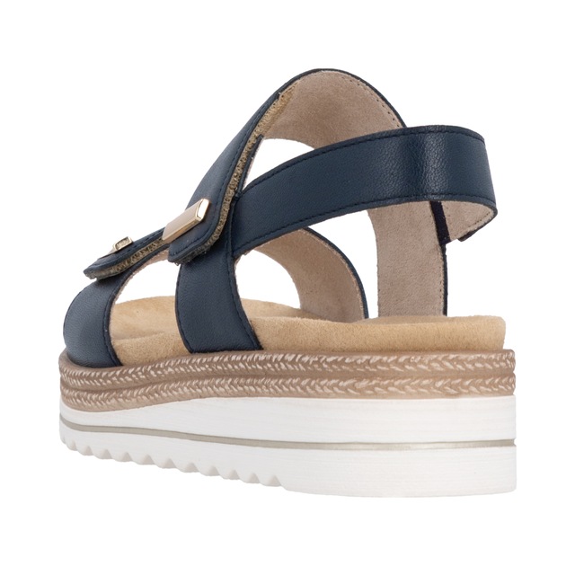 Remonte Keilsandalette Riemchensandale, Bequemschuh mit Schmuckelementen