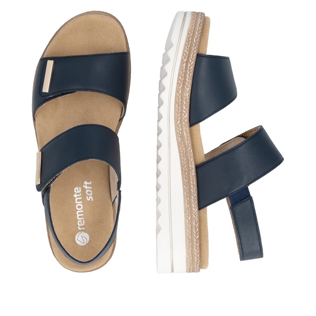 Remonte Keilsandalette Riemchensandale, Bequemschuh mit Schmuckelementen