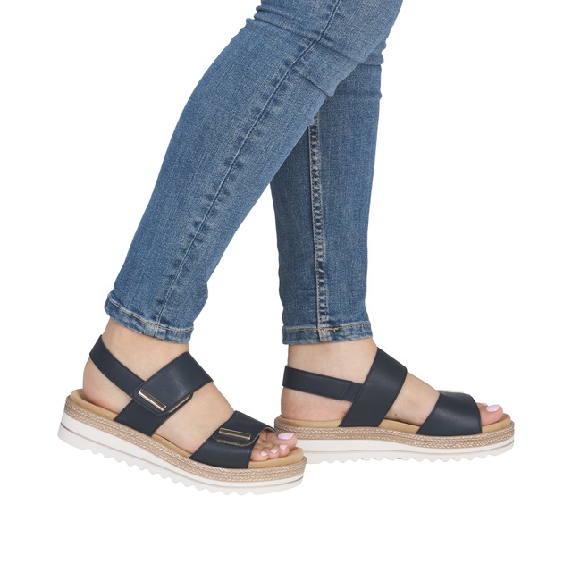 Remonte Keilsandalette Riemchensandale, Bequemschuh mit Schmuckelementen