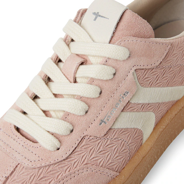 Tamaris Plateausneaker Freizeitschuh, Halbschuh, Schnürschuh im Retro-Look