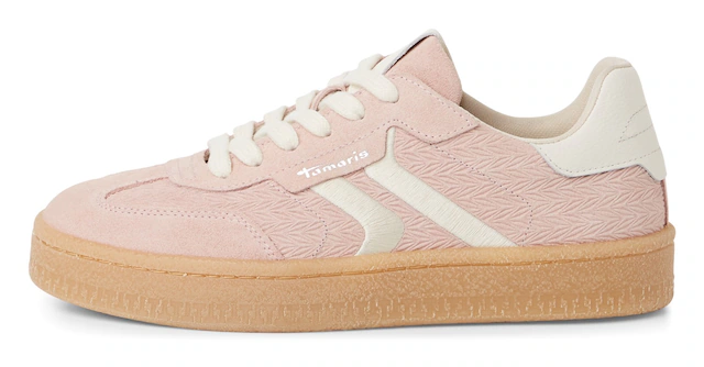 Tamaris Plateausneaker Freizeitschuh, Halbschuh, Schnürschuh im Retro-Look