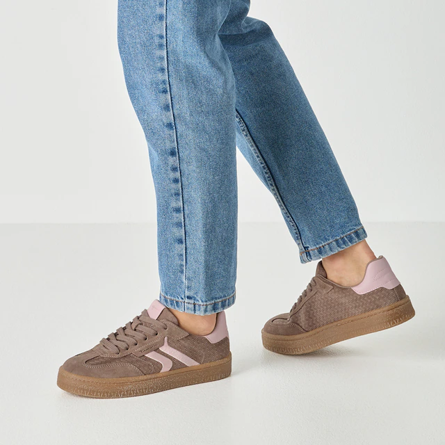Tamaris Plateausneaker Freizeitschuh, Halbschuh, Schnürschuh im Retro-Look