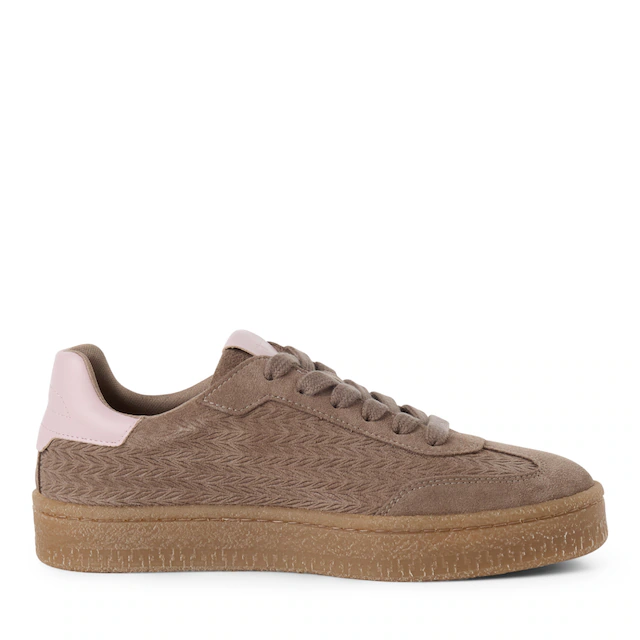 Tamaris Plateausneaker Freizeitschuh, Halbschuh, Schnürschuh im Retro-Look