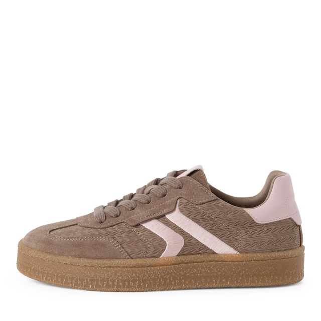 Tamaris Plateausneaker Freizeitschuh, Halbschuh, Schnürschuh im Retro-Look