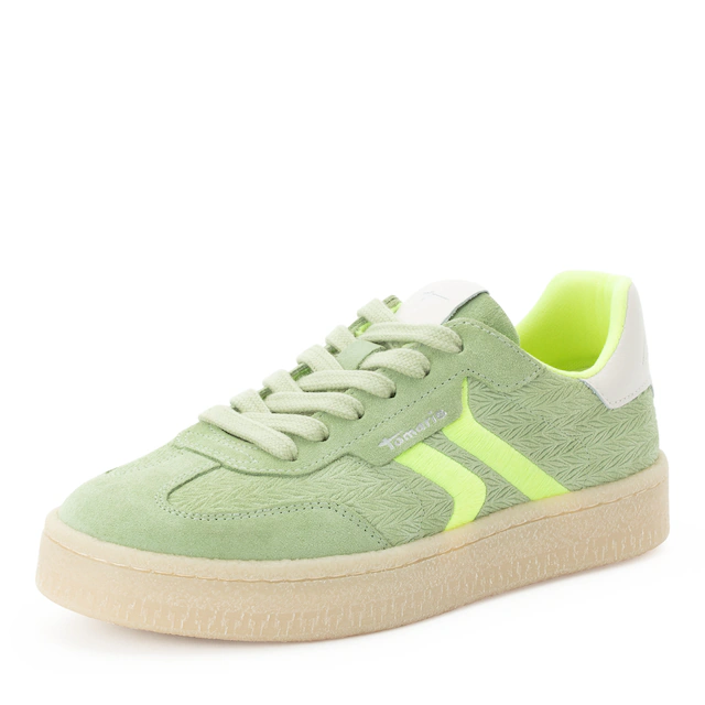 Tamaris Plateausneaker Freizeitschuh, Halbschuh, Schnürschuh im Retro-Look